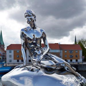 Life Size Metal Figure Sculpture City Landmark for Sale CSS-24