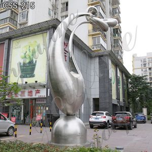 Shopping Mall Large Outdoor Metal Sculptures for Sale CSS-215