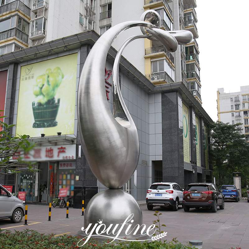 Shopping Mall Large Outdoor Metal Sculptures for Sale CSS-215