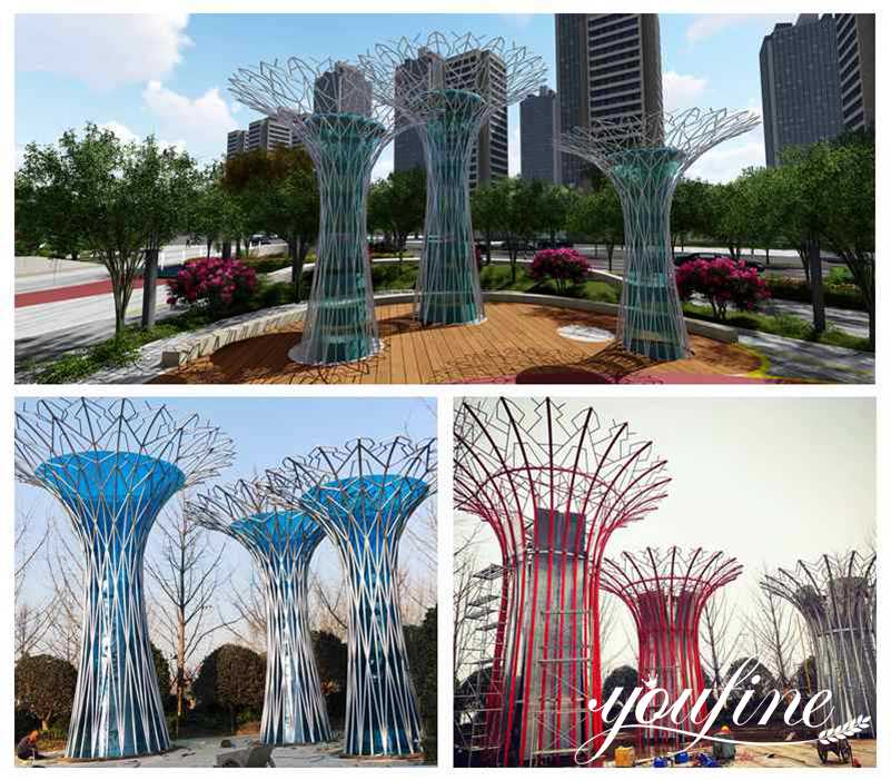 modern garden sculptures