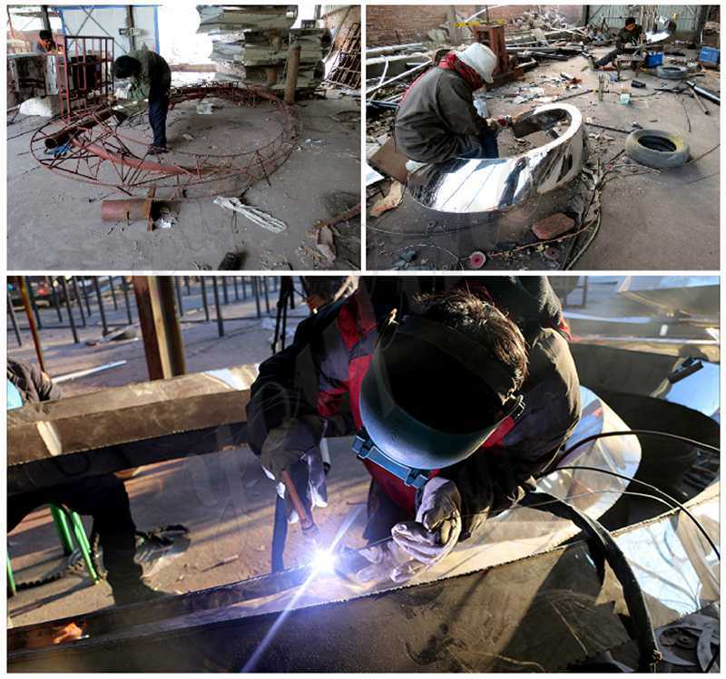 Outdoor Life Size Metal Horse Sculpture for Sale production process