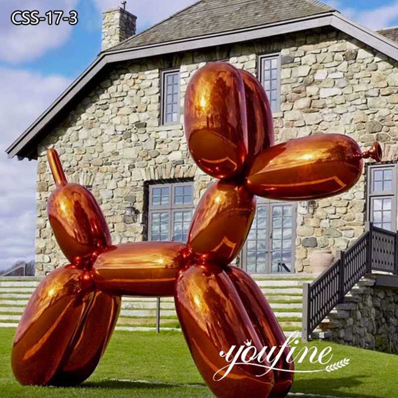 Famous Metal Jeff Koons Balloon Dog Sculpture for Sale