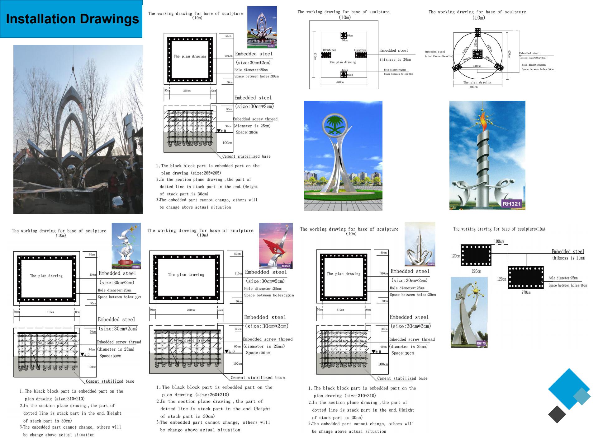 Arab Saudi Urban Large Metal Sculpture Project 2016