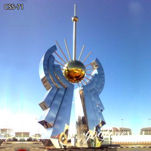 Arabia Style Large Stainless Steel Sculpture for Sale CSS-71