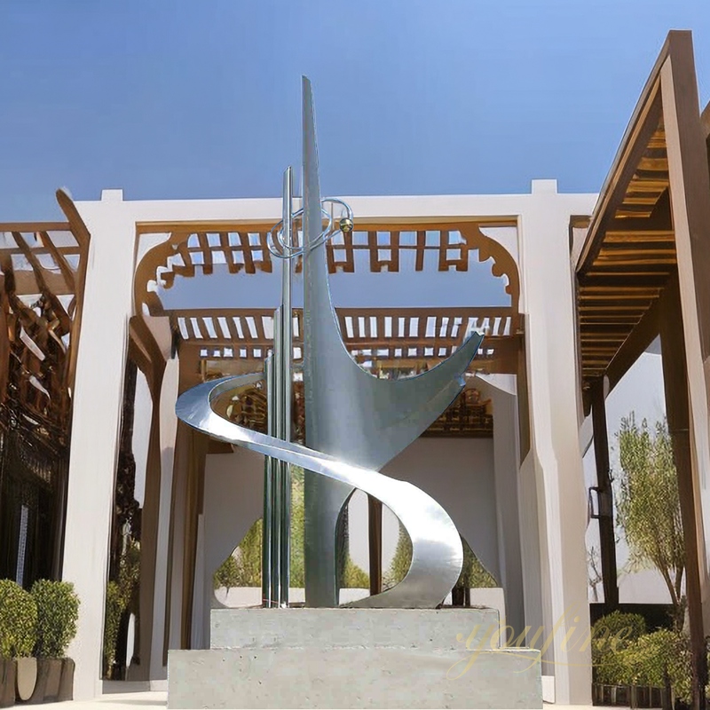 Arabic Outdoor Large Metal Sculpture Roundabout Decor for Sale CSS-21 - Arab Large Metal Sculpture - 1