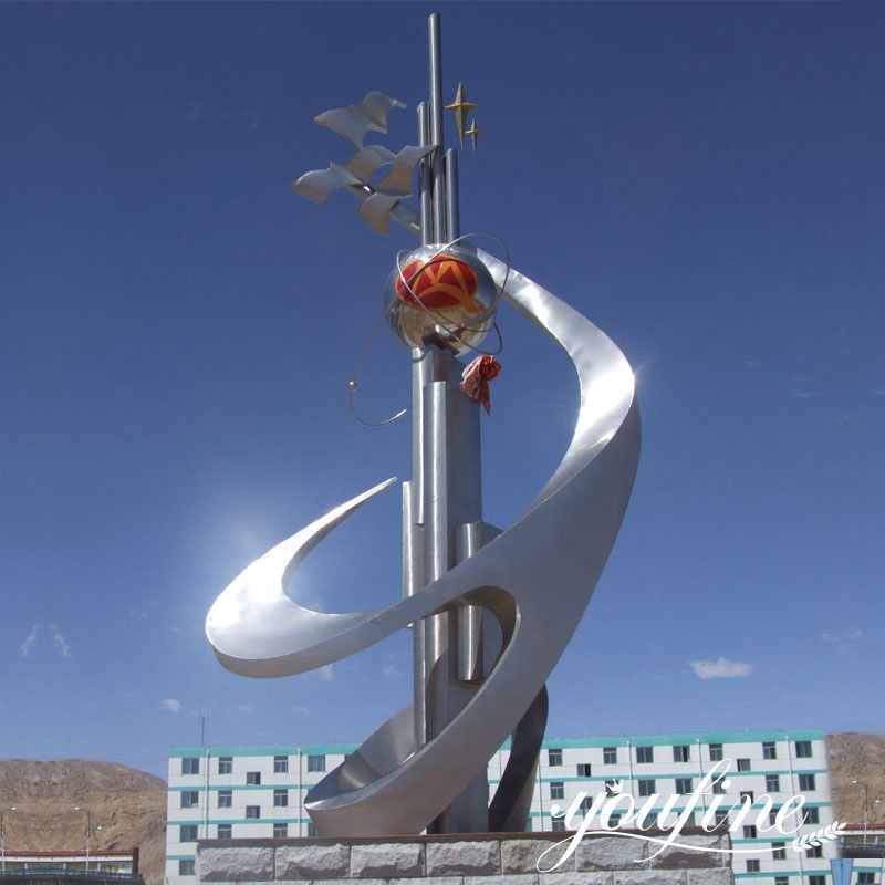 Outdoor Large Metal Saudi Arabia Sculpture Project for Sale CSS-66 - Arab Large Metal Sculpture - 1