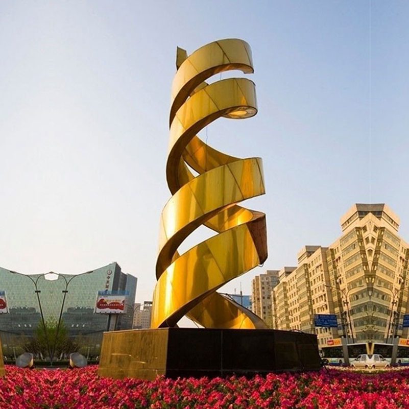 Large Outdoor Metal Sculpture for Public Park Decor for Sale CSS-314 - Application Place/Placement - 1