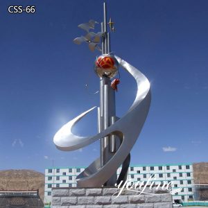 Outdoor Large Metal Saudi Arabia Sculpture Project for Sale CSS-66