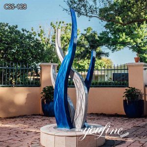 Garden Abstract Modern Metal Sculpture for Sale CSS-128