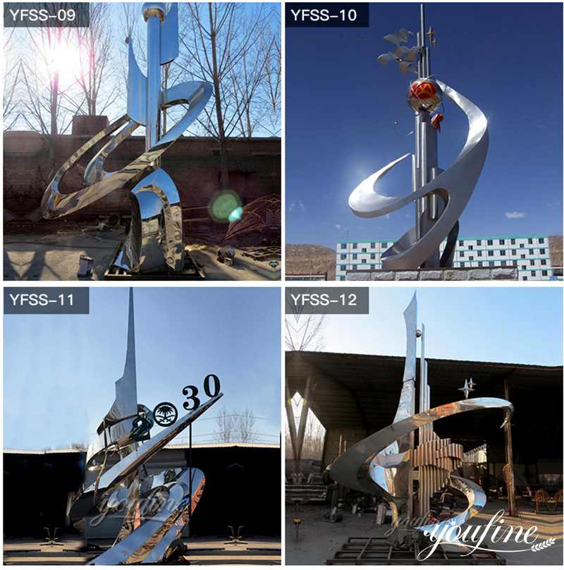 large outdoor metal sculptures