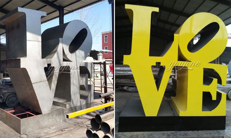 love sculpture font