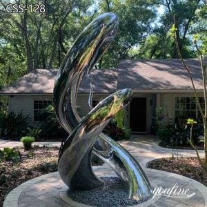 Garden Abstract Modern Metal Sculpture for Sale CSS-128