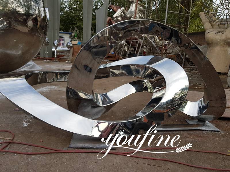 Drifting Clouds Metal Sculpture Stainless Steel Sculpture