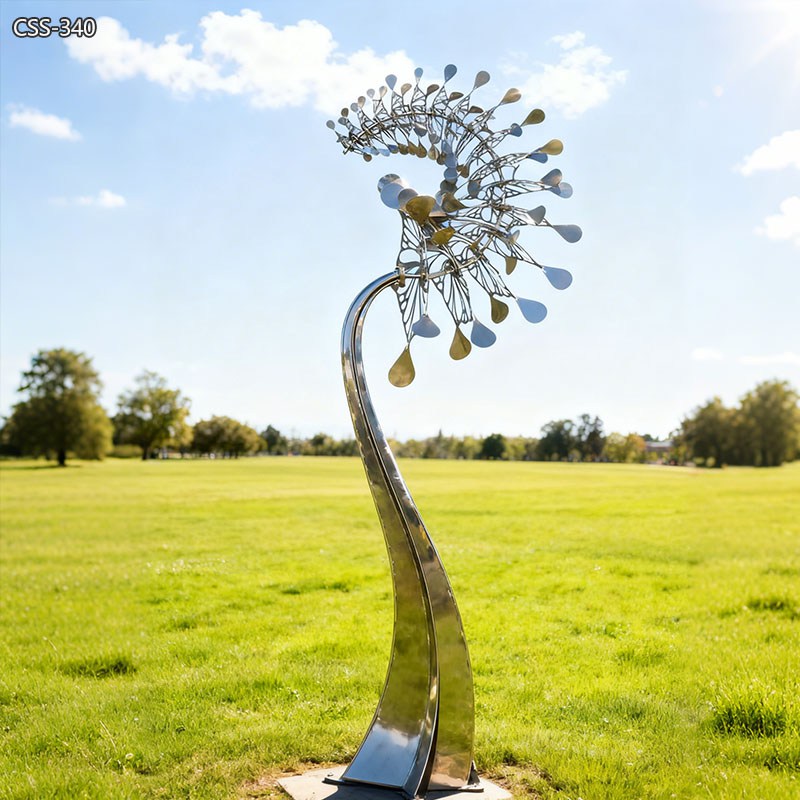 Modern Lawn Kinetic Outdoor Sculpture for Sale