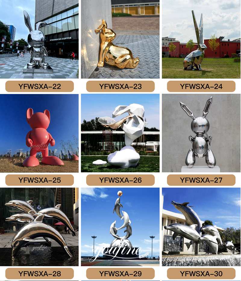 stainless steel sculpture factory