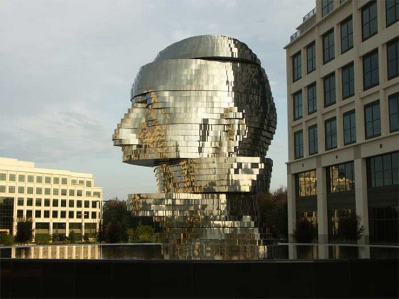 Giant Moving Metalmorphosis Sculpture Steel Sculpture for Sale CSS-115 - Application Place/Placement - 2