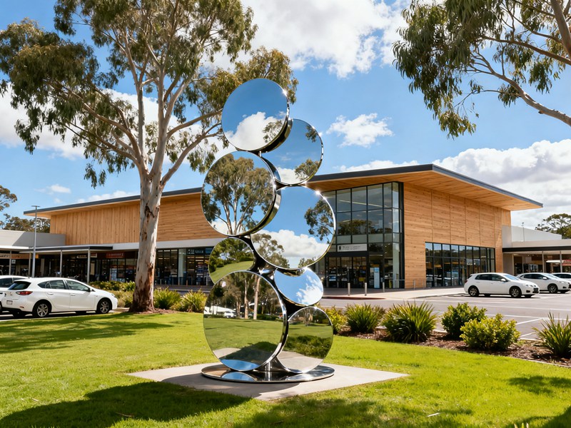 Why Place Stainless Steel Sculptures in Outdoor Plazas? - Company News - 3 large mirror polish stainless steel sculpture