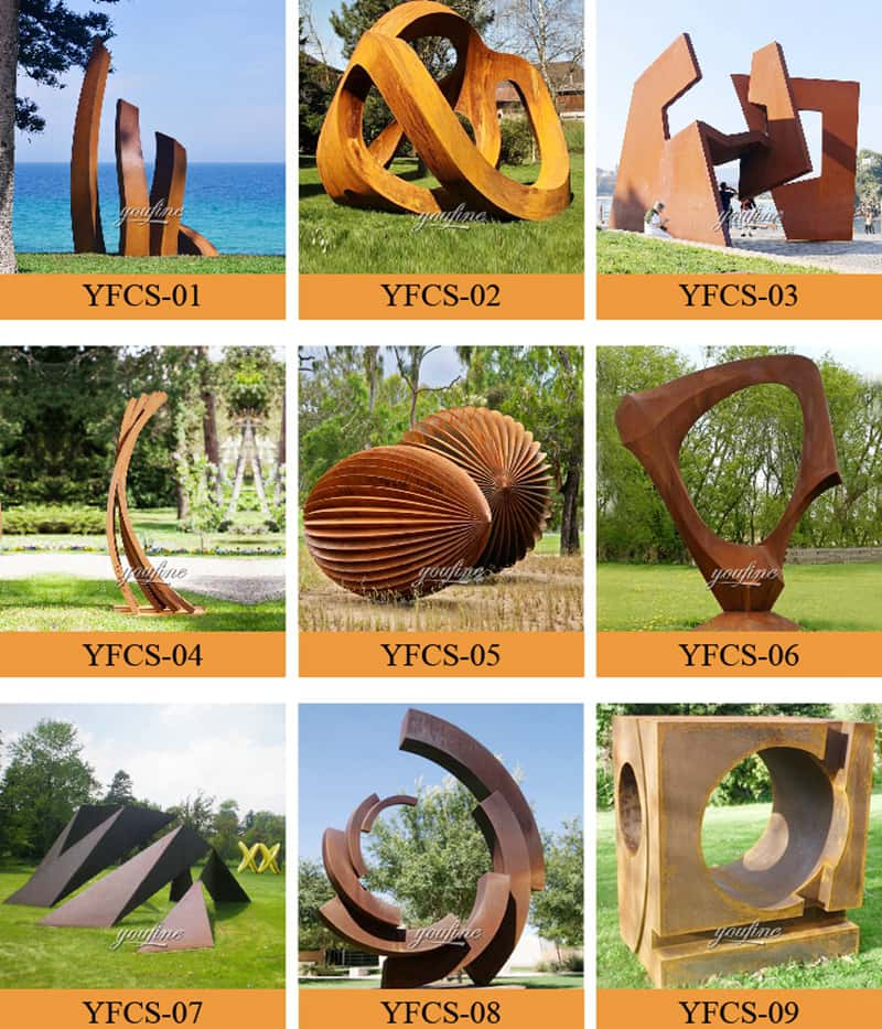 Corten Steel-Ring