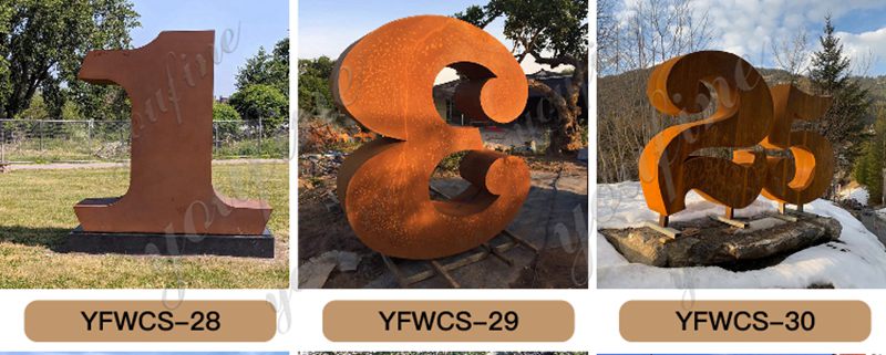 Outdoor Giant Fiddle Corten Steel Sculpture Landmark for Sale CSS-242 - Corten Steel Sculpture - 4