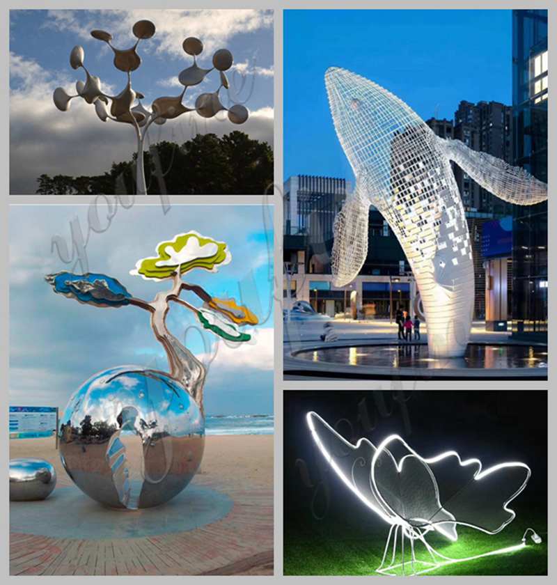 Large modern sculpture