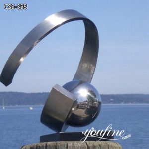 Urban Space Decoration Stainless Steel Sculpture for Sale CSS-358