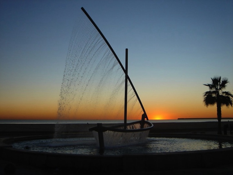 large metal sailboat sculpture - YouFine Sculpture 