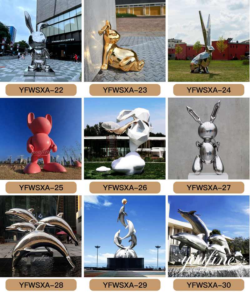 Polished Large Metal Elephant Sculptures Square Decor for Sale CSS-137 - Application Place/Placement - 3