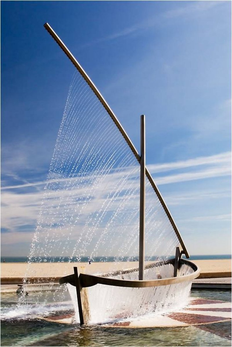 outdoor sailboat sculpture - YouFine Sculpture