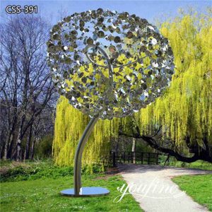 Abstract Large Metal Tree Sculpture Outdoor Garden Decor for Sale CSS-391