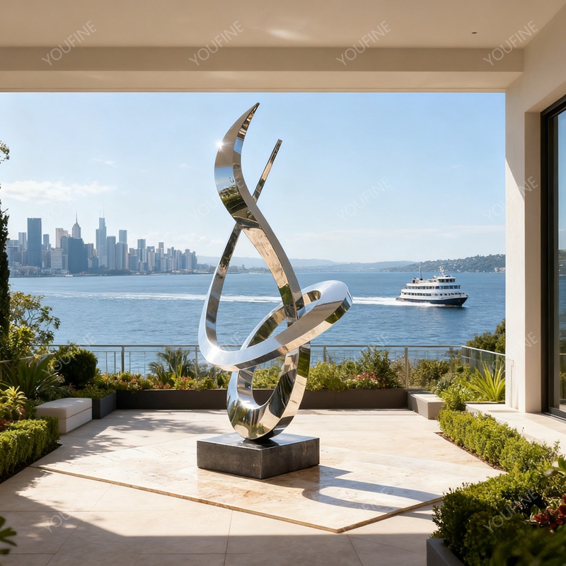 The Growth Abstract Metal Sculpture - A Symbol of Strength and Beauty - Company News - 1 stainless steel Abstract Metal Sculptures