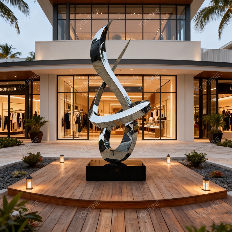 Abstract Metal Sculptures