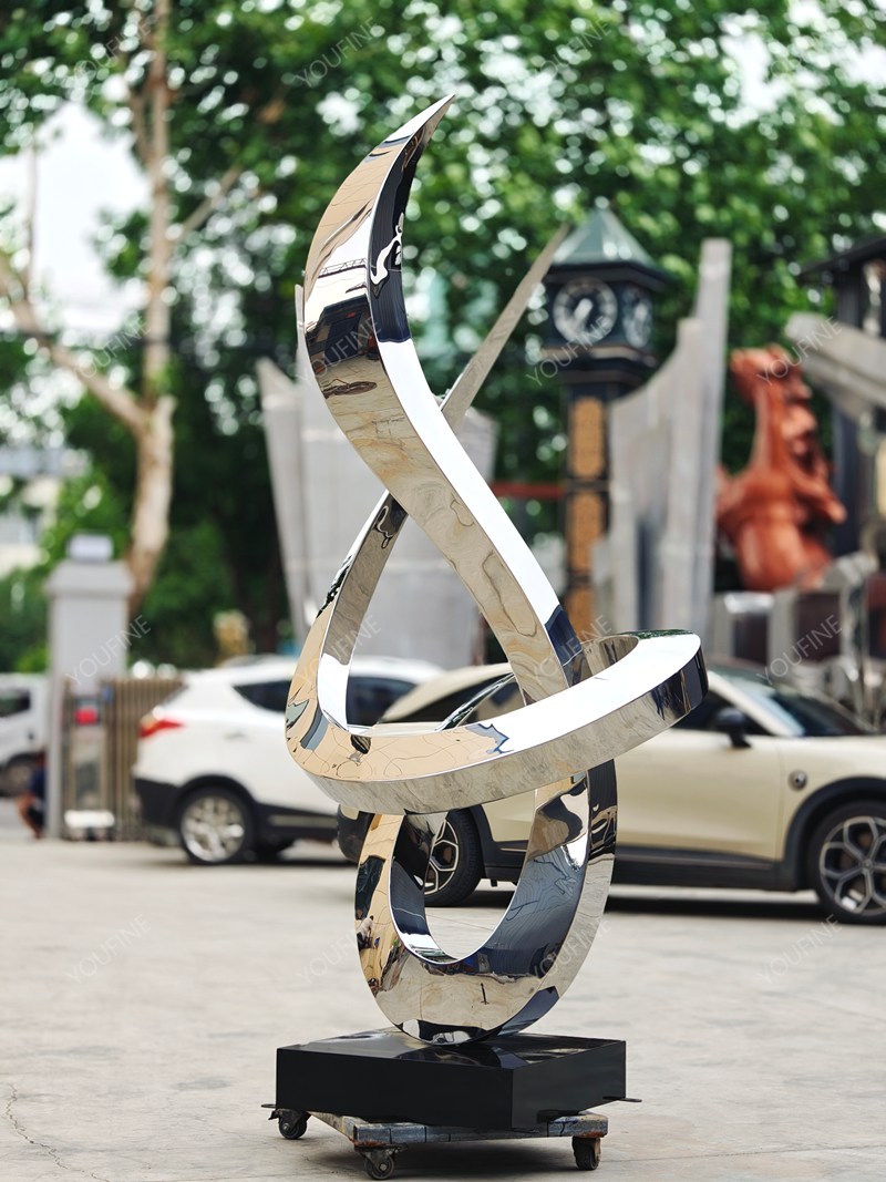 The Growth Abstract Metal Sculpture - A Symbol of Strength and Beauty - Company News - 8 stainless steel sculpture