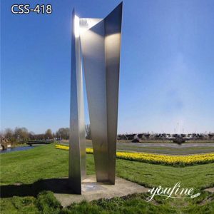 Landmark Large Metal Outdoor Sculpture for Sale CSS-418