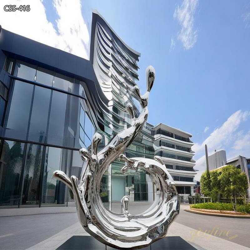 Large Outdoor Metal Sculpture Abstract Decor for Sale CSS-416 