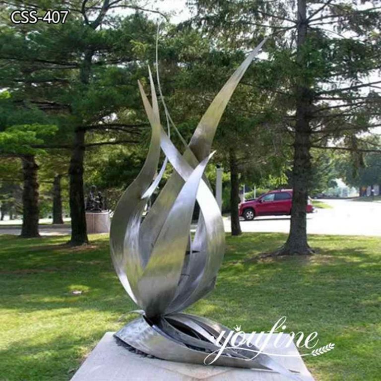 Metal Flower Sculptures for Garden for Sale CSS-407