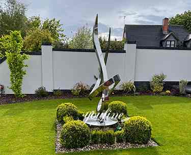 The Most Popular Modern Metal Sculpture by Customers-Growing Sculpture