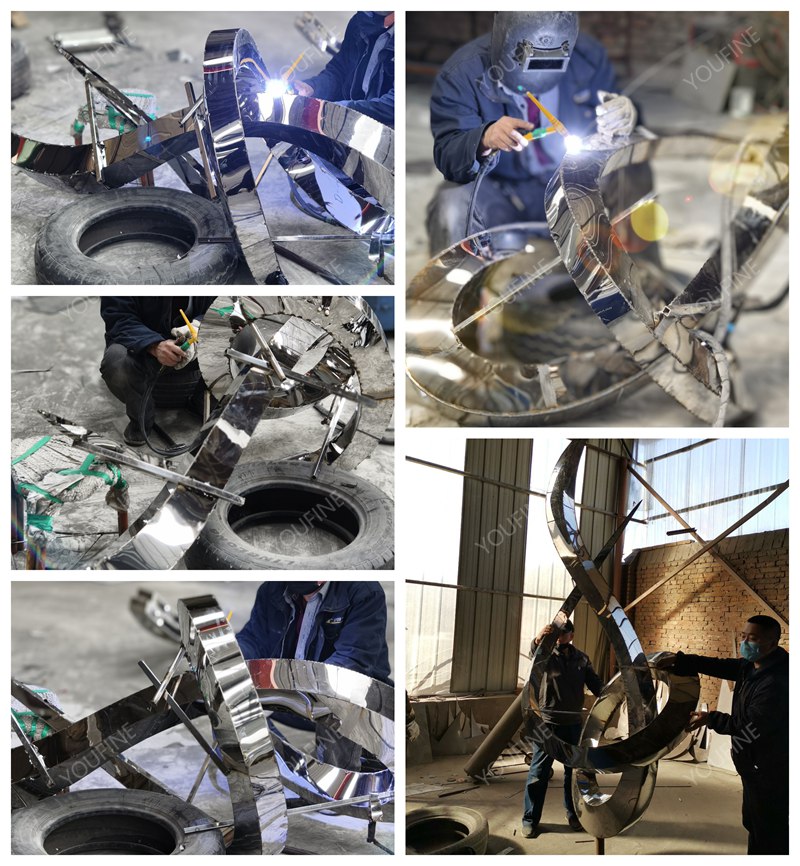 The Growth Abstract Metal Sculpture - A Symbol of Strength and Beauty - Company News - 7