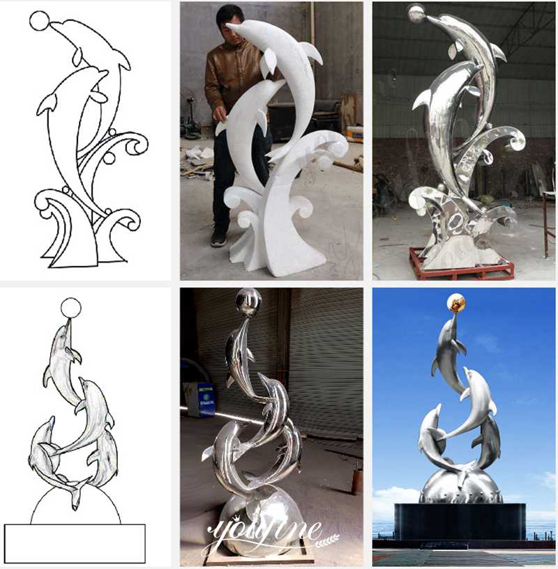 metal animal sculpture model