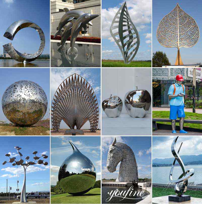 metal outdoor sculptures