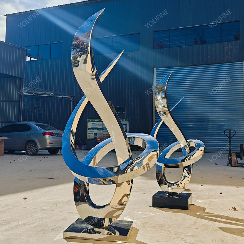 The Growth Abstract Metal Sculpture - A Symbol of Strength and Beauty - Company News - 5 stainless steel sculpture