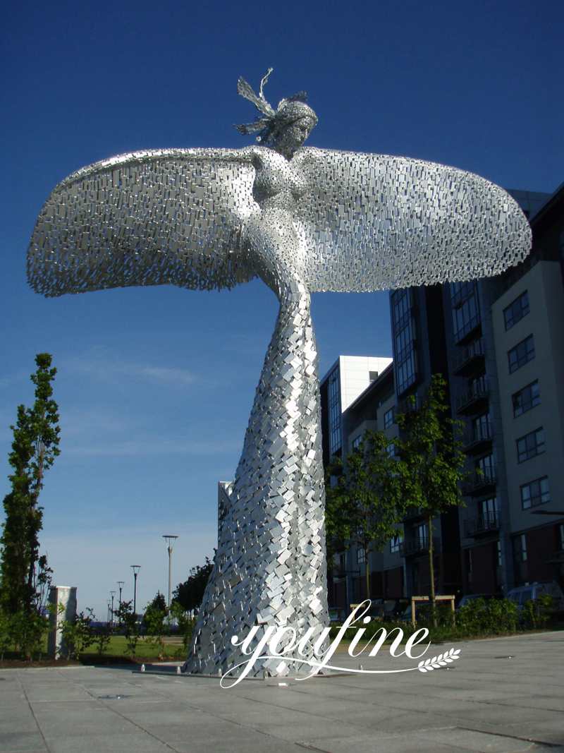 Giant Metal Fairy Square Decoration for Sale CSS-447 (1)