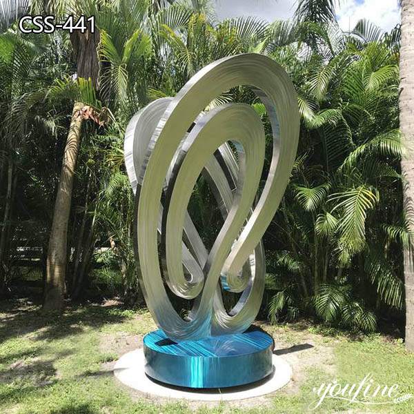 High-quality Metal Abstract Sculpture for Garden for Sale CSS-441