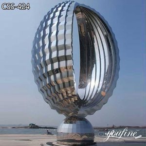 Large Metal Outdoor Sculpture from Factory Supply CSS-424