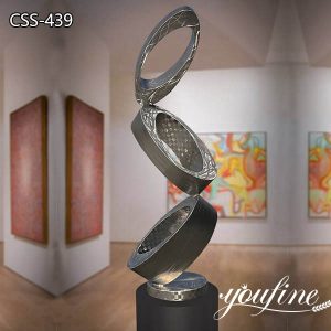 Metal Art Sculpture Modern Decor from Factory Supply CSS-439