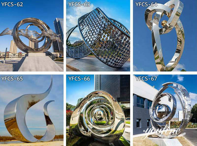 Modern Abstract Metal Art Sculpture from Factory Supply CSS-431 - Garden Metal Sculpture - 2