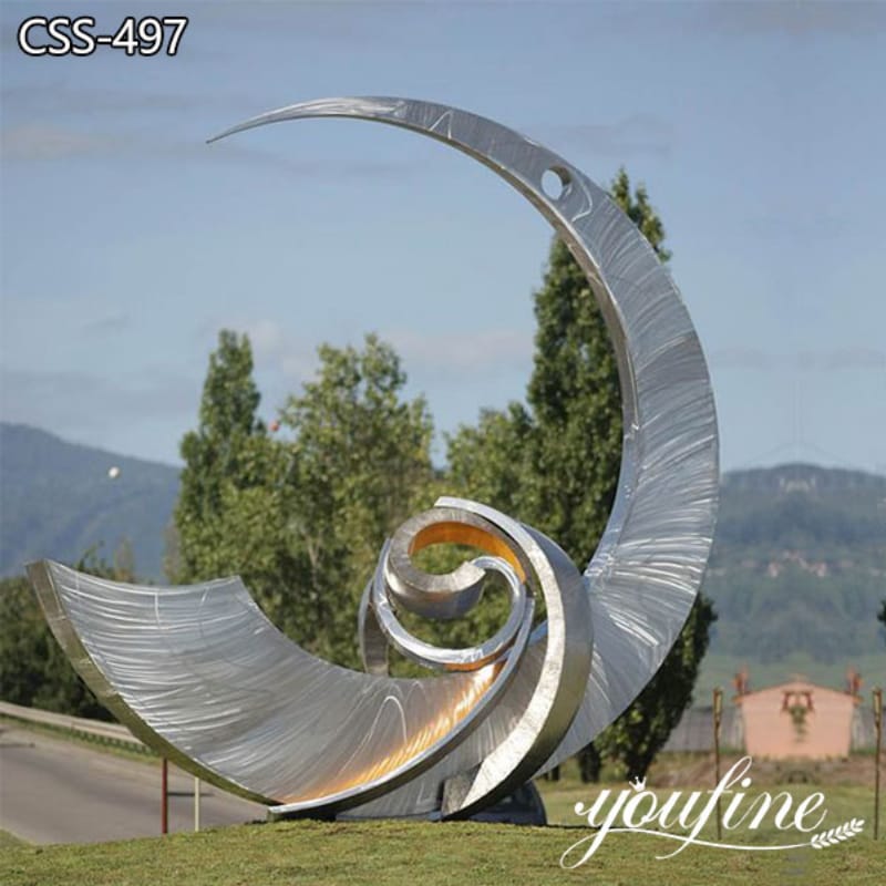 Contemporary Lawn Sculpture Abstract Art Design for Sale CSS-497
