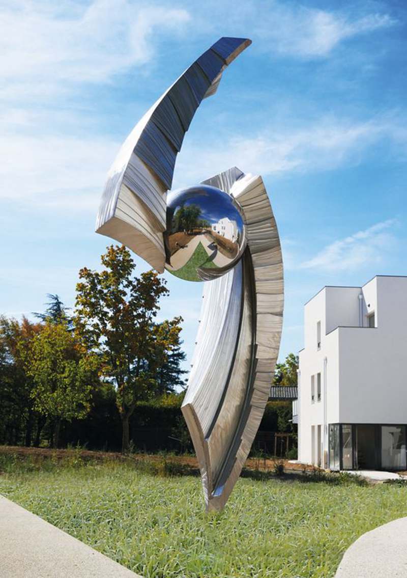 Outdoor Large Metal Sculptures for Sale Landscape Decor CSS-492 - Application Place/Placement - 1