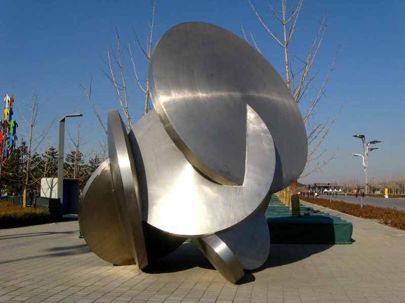 Outdoor Matt Finish Large Metal Garden Sculptures for Sale CSS-490 - Application Place/Placement - 1