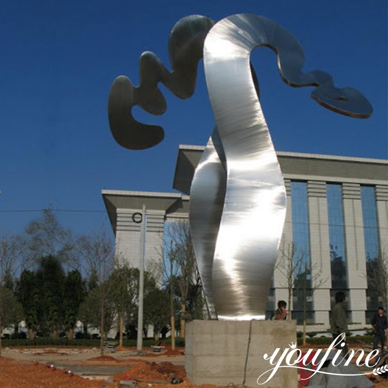 Metal Abstract Sculpture Modern Art Decor Manufacturer CSS-459 - Metal Abstract Sculpture - 1