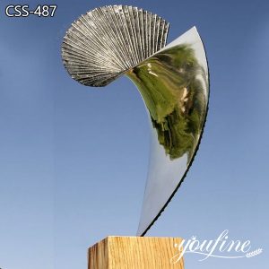 Metal Outdoor Modern Art Sculpture from Factory Supply CSS-487